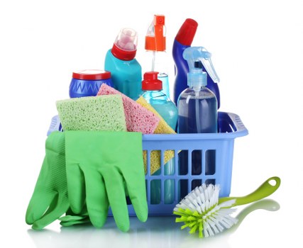 Risk assessment checks completed before a cleaning task