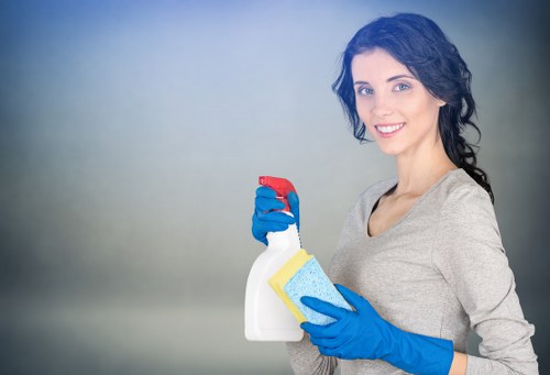 Protective PPE used by the Kennington cleaning team